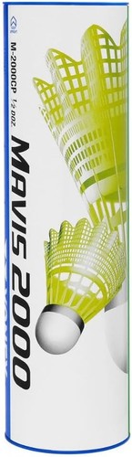 Yonex Mavis Yellow Badminton Nylon Shuttlecock 1/2 Dozen