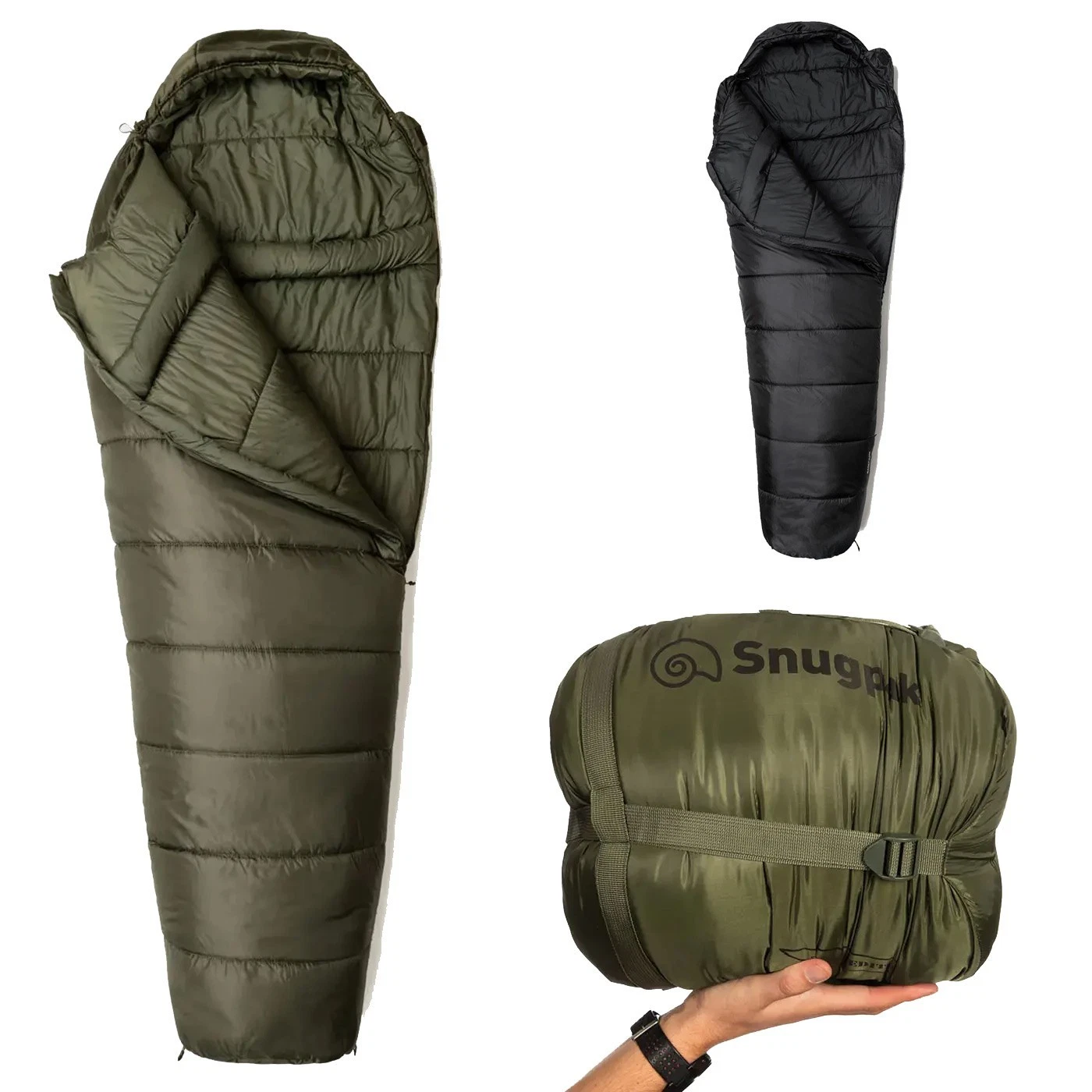 Snugpak Sleeper Expedition Sleeping Bag 4 Season -12°C Mummy Military Army Adult
Opens in a new wind