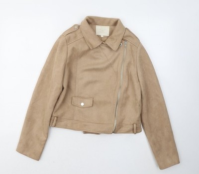Vera & Lucy braune Damenjacke Mantel Größe M