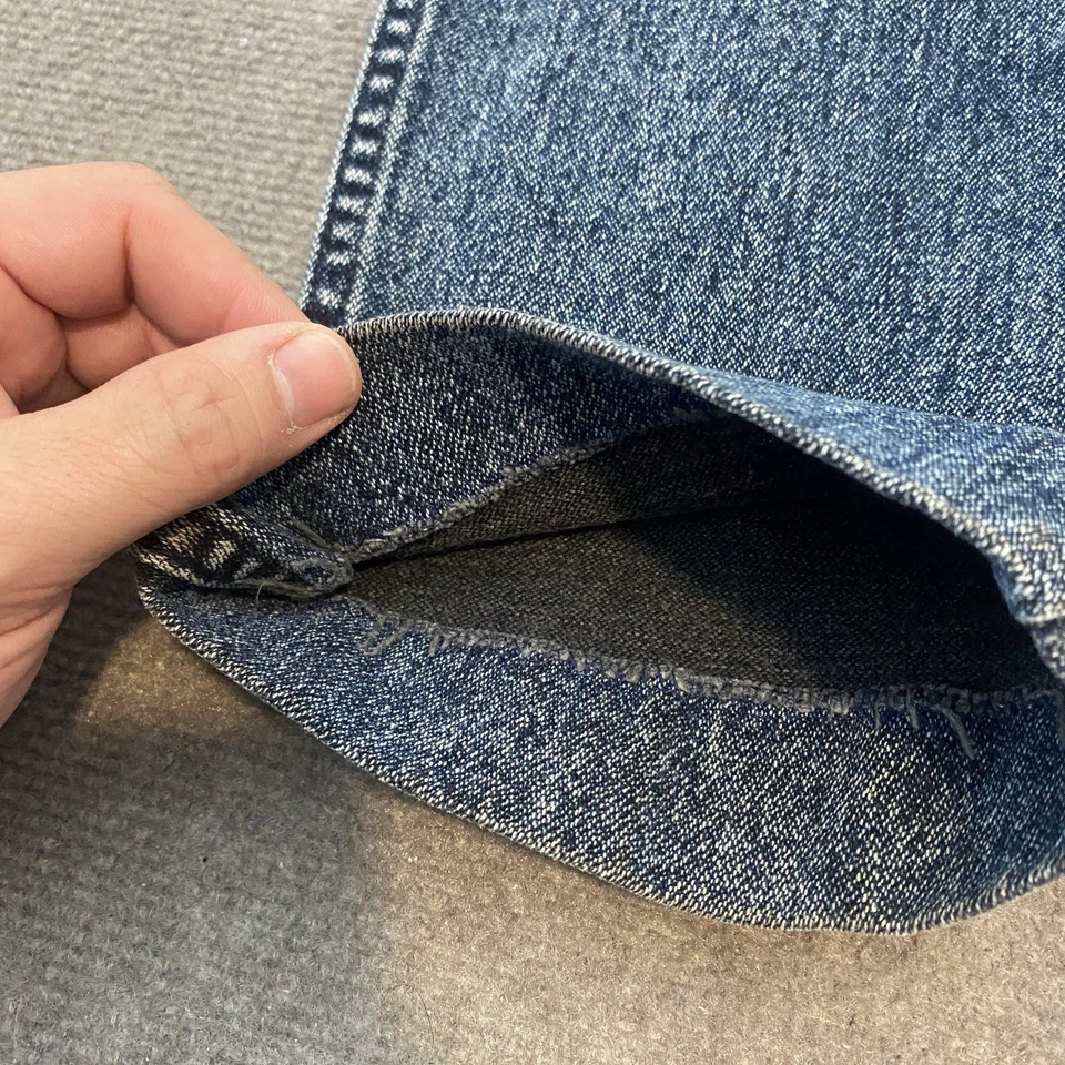 Pantalones de mezclilla Wrangler de colección para mujer 9 ajustes 27x30 corte vaquero 14MWZNF vaquera rodeo hechos en EE. UU. Foto 4 de 4