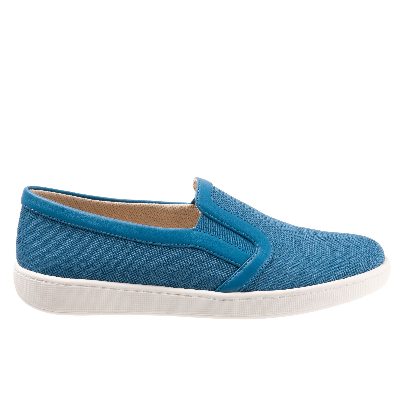 Trotters Alright T2101-427 Womens Blue Leather Lifestyle Sneakers Shoes 3490₽