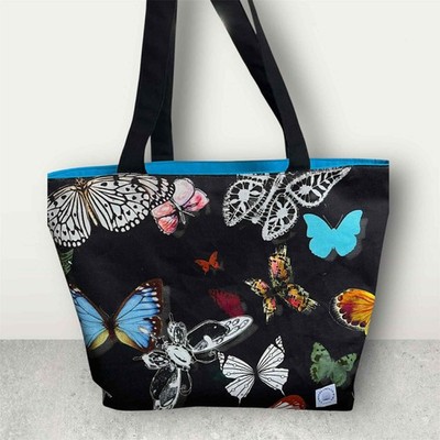 Shopper Tasche ''Eclat Papillon'' Lacroix Edition - Nr. 1- Unikat Handarbeit 