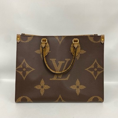 【Louis Vuitton】ブラウン ミュール 38サイズ LOUIS VUITTON OnTheGo MM Monogram Giant Hand Bag Brown with chip
