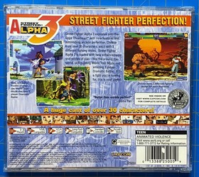 Street Fighter Alpha 3 (Sega Dreamcast, 2000) - Clean, Working - Reg Card