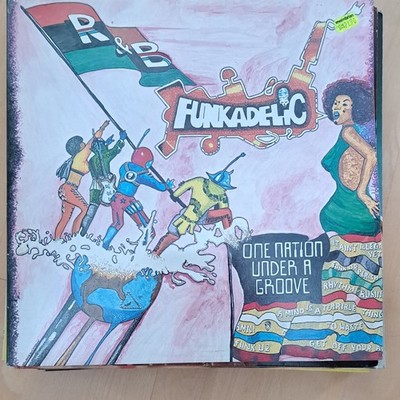 Funkadelic   One Nation Under a Groove LP Vinyl Schallplatte 1978 Funk