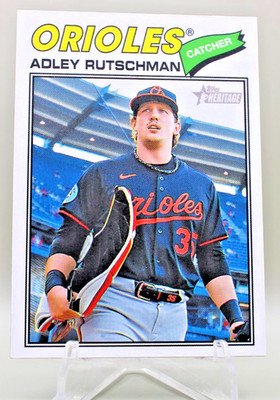 2026 Topps Heritage - Adley Rutschman #180 Orioles