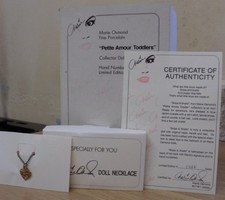 Marie Osmond Fine Porcelain Collectors Doll Petite Amour Toddlers