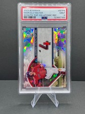 Marcelo Mayer 2023 Bowman Chrome Atomic Refractor Scouts Top 100 /150 PSA9