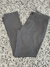 Goodfellow and Co. Men's Gray Chino Classic Casual Trousers, Waist 34 Inches