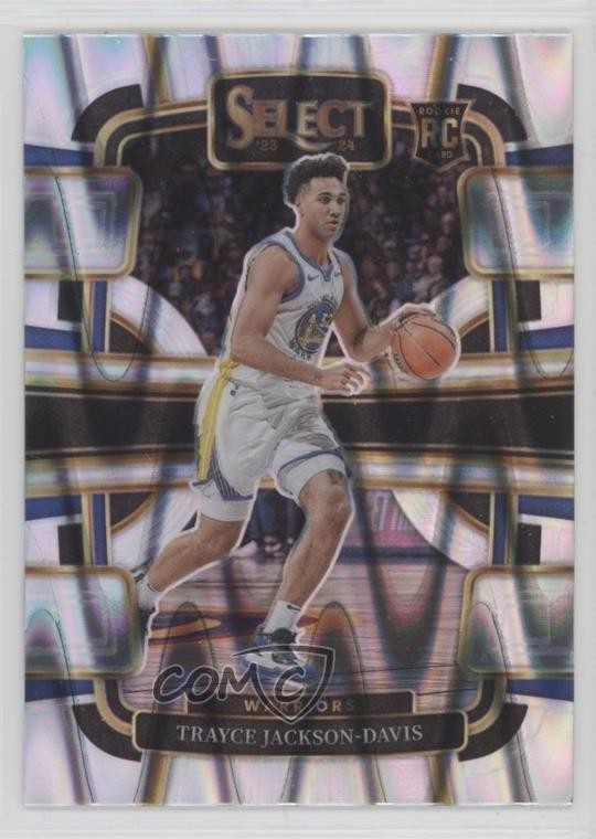 2023-24 Panini Select Concourse Tectonic Prizm Trayce Jackson-Davis #84 01ya