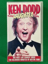 Ken Dodd's Live Laughter Tour VHS Video Tape