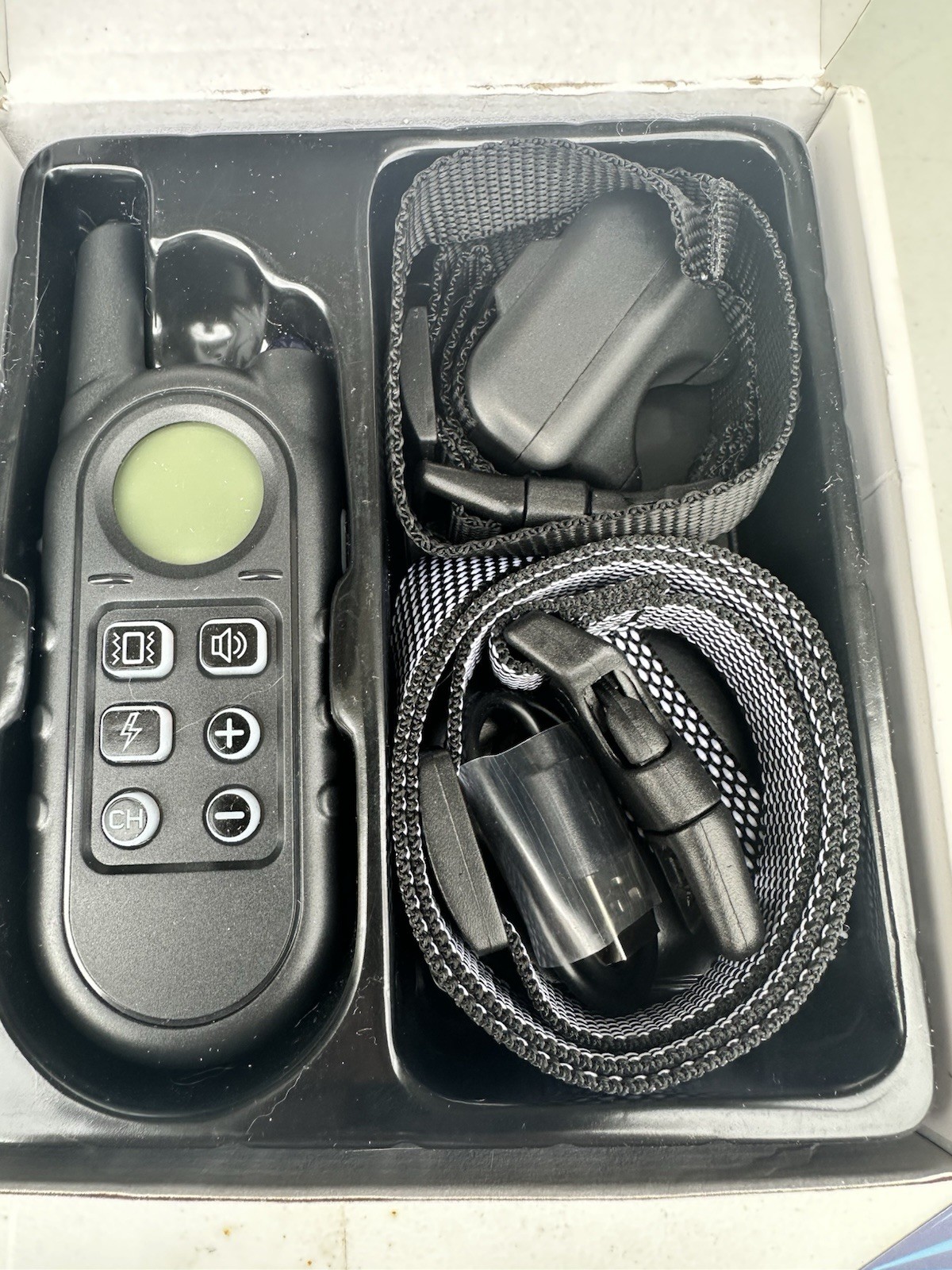 Smallest & Lightest Cat Training Collar Cat Safe Shock Collar with Shock Vibra,