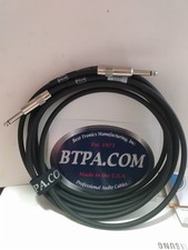 Btpa Guitar Cable made in usa, high performance