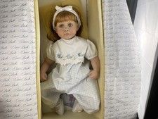 Artist Doll Diane Bucki Porcelain Collector Doll 65cm. See photos for condition