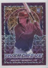 2021 Panini Chronicles Overdrive Purple Velocity Prizm Mickey Moniak #10 0f72