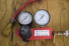 Aircraft Tool Supply Pressure Regulator Gauge Set Harvard 100 PSI Not For Oxygen