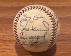1974 Oakland A’s Signed Baseball 19x Signatures JSA LOA — photo 2