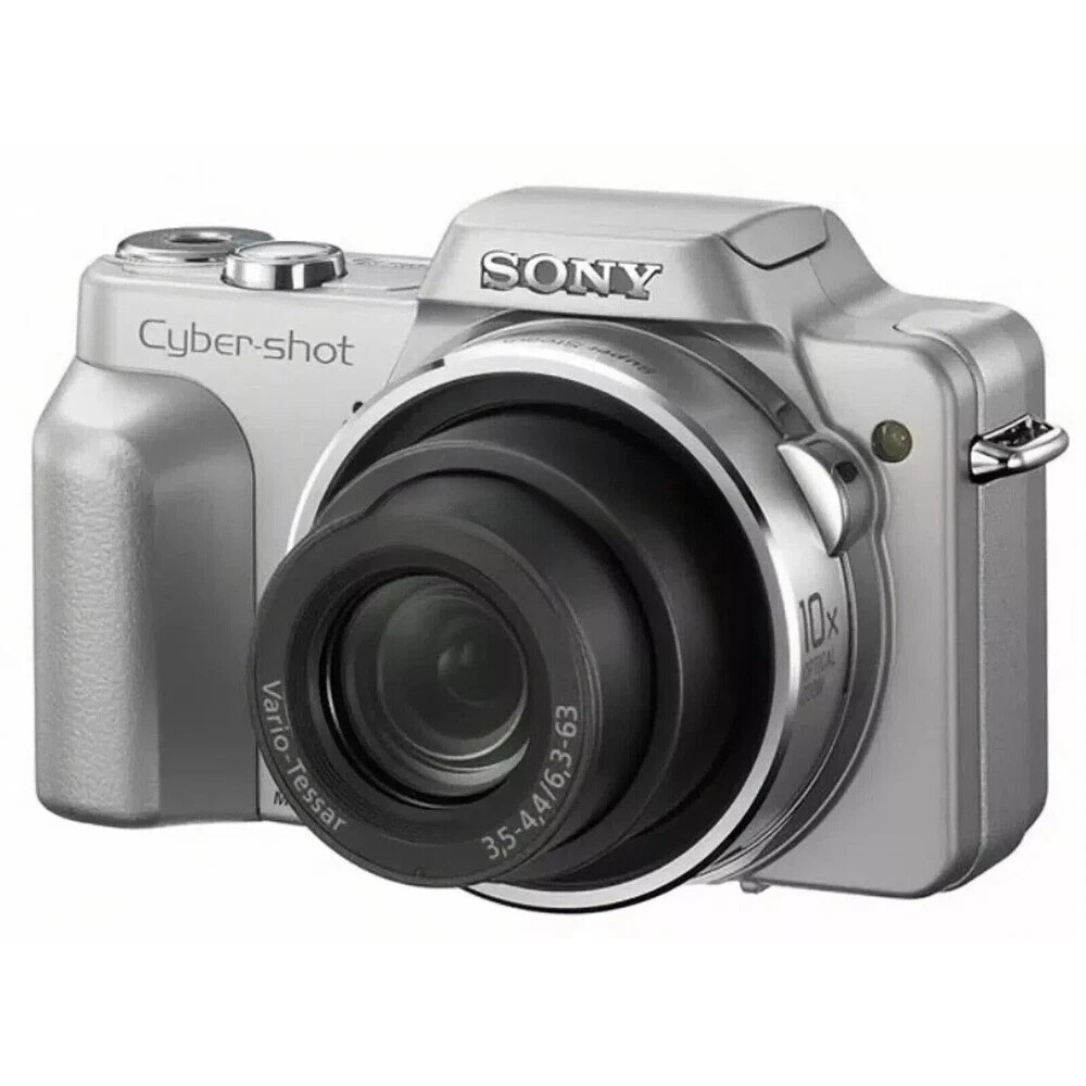 Sony Cyber-shot DSC-H3 8.1MP 10X Optical Zoom CCD Digital Camera