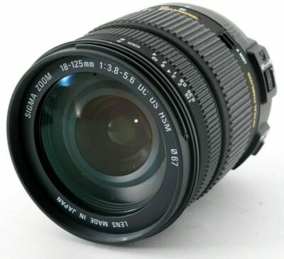 Sigma 18-125mm f/3.5-5.6 AF DC OS HSM Lens f. Nikon digital