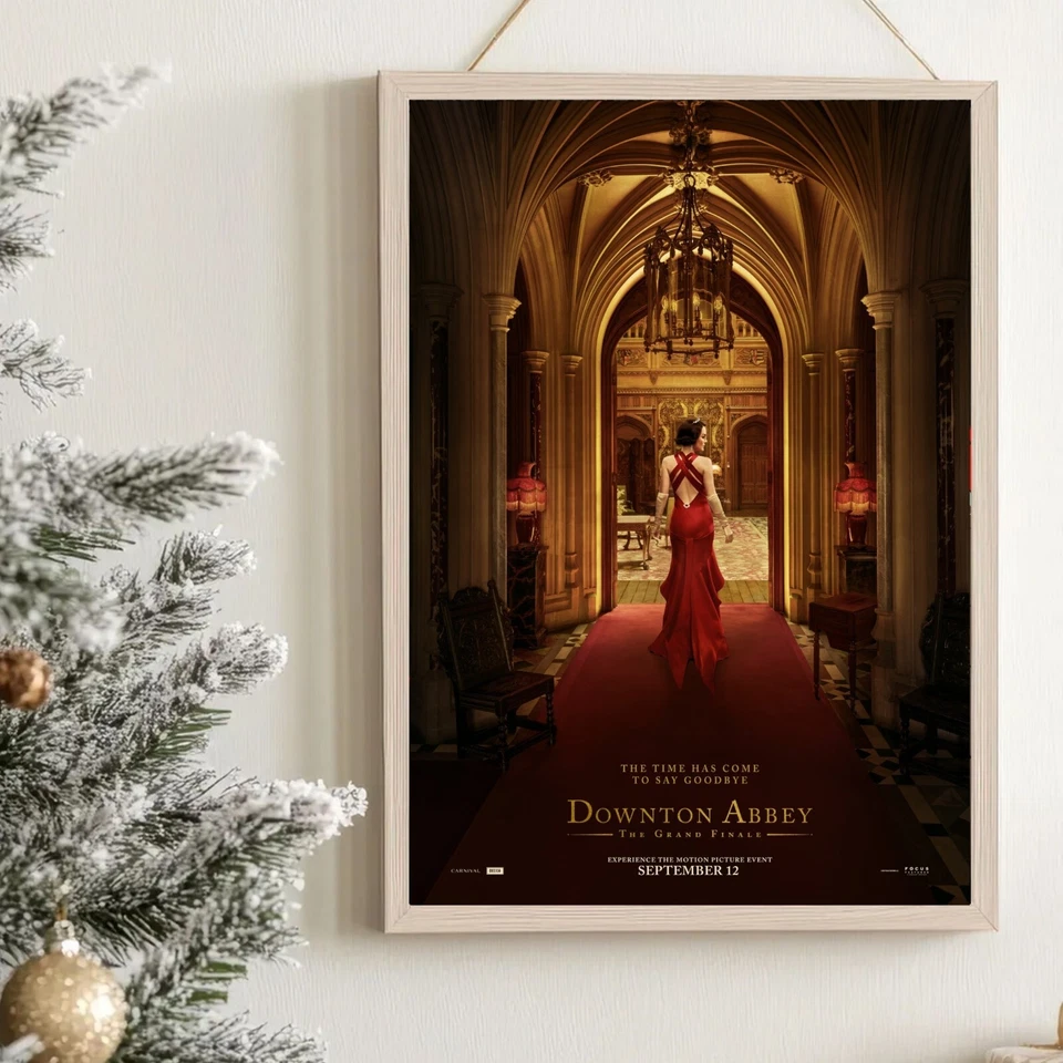 Póster de Downton Abbey The Grand Finale 2025 impresión de arte de pared de película clásica Foto 4 de 4