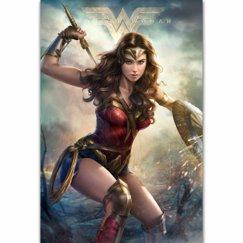280505 Wonder Woman DC Comics Girl Superhero Movie Film POSTER PLAKAT - Afbeelding 1 van 7