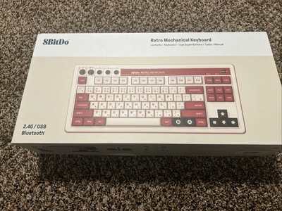 8BitDo Retro Mechanical Keyboard Bluetooth 87 Keys 85HA - Fami Edition