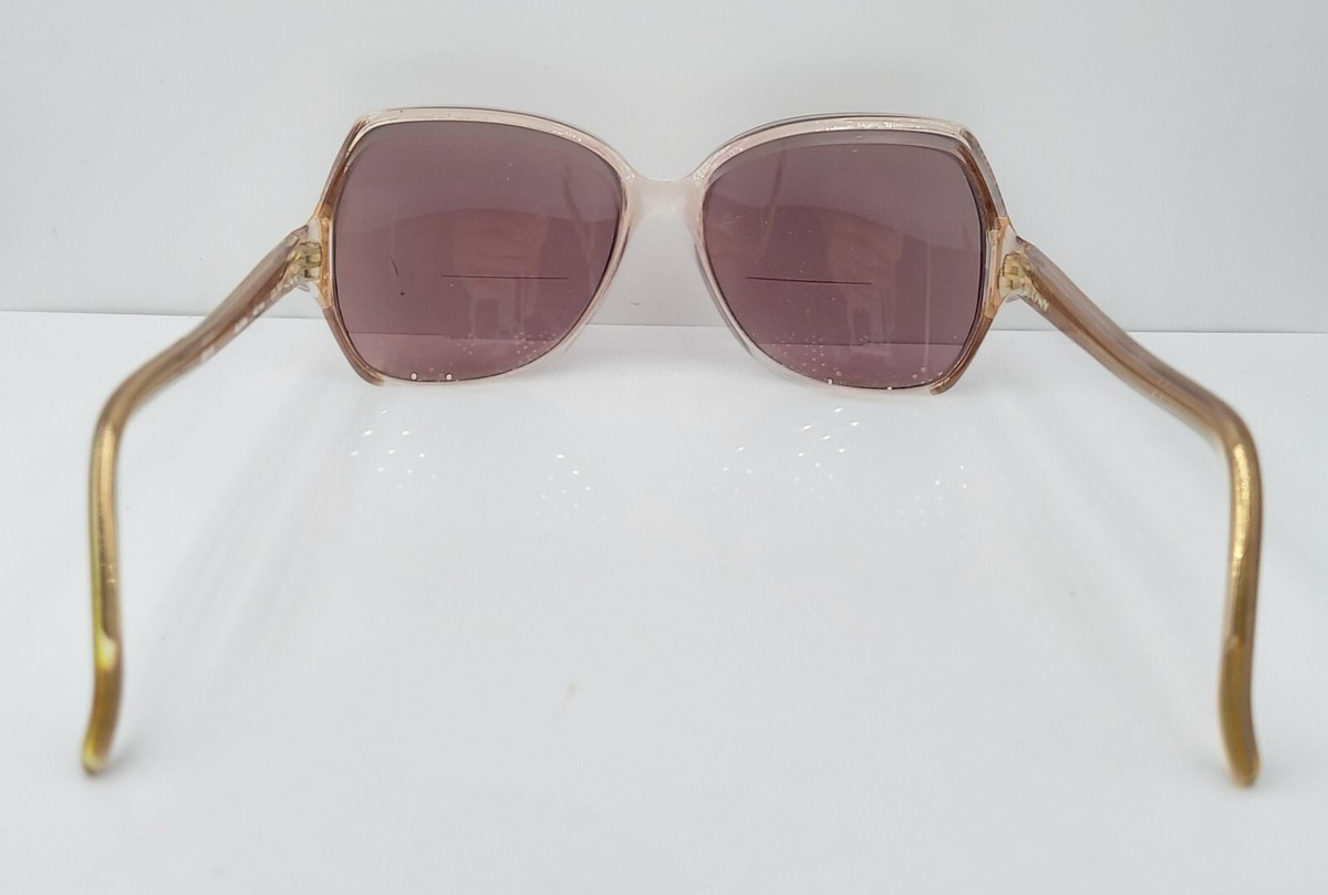 Vintage L’AMY Oval Sunglasses Frames Only Small Oval Gold Sunglasses Vintage L main image 2