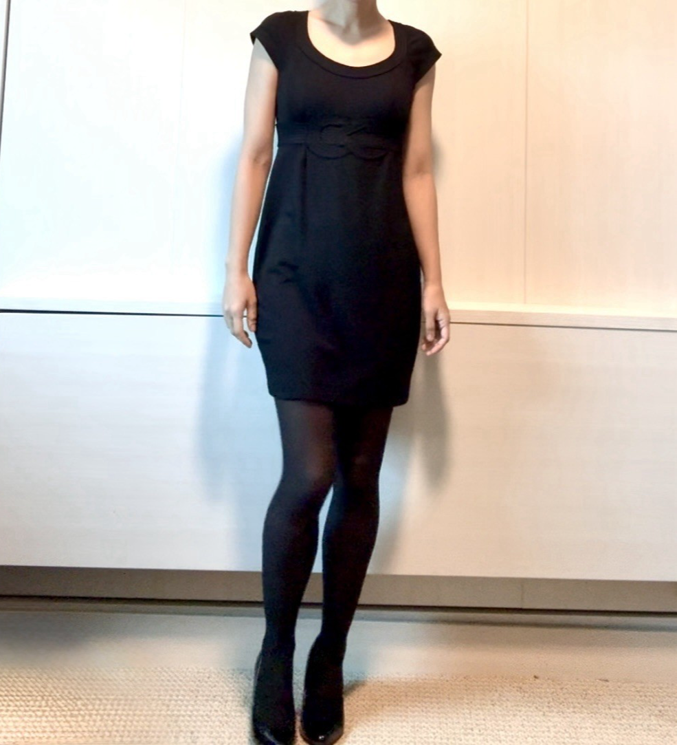 Max Studio Black Cap Sleeve High Waist Mini Sheath Dress Embroidered Trim  Sz XS | eBay