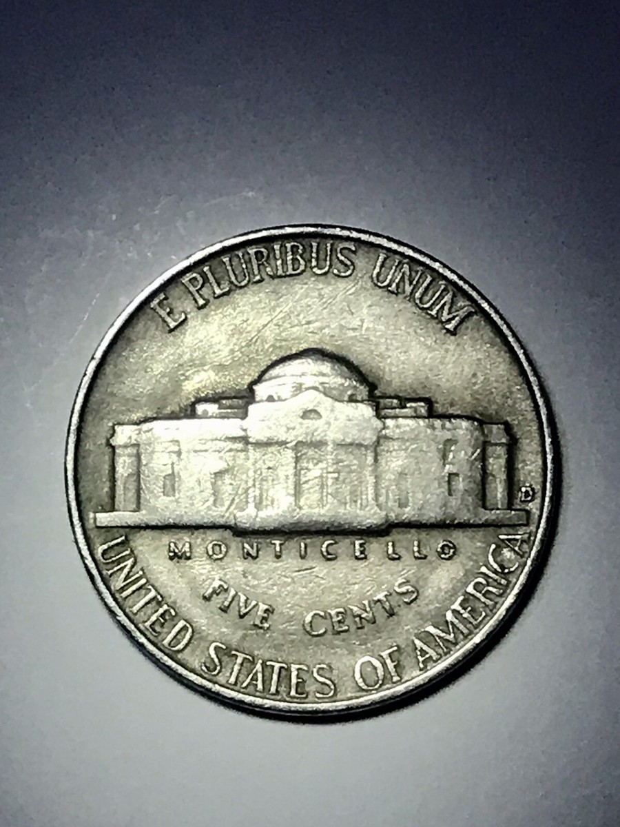 1941-D Jefferson Nickel ￼Lamination And RPM Error | eBay