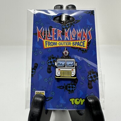 SDCC 2023 TOYNK Killer Klowns From Outer Space Jo Jo Ice Cream Truck Pin LE 1000