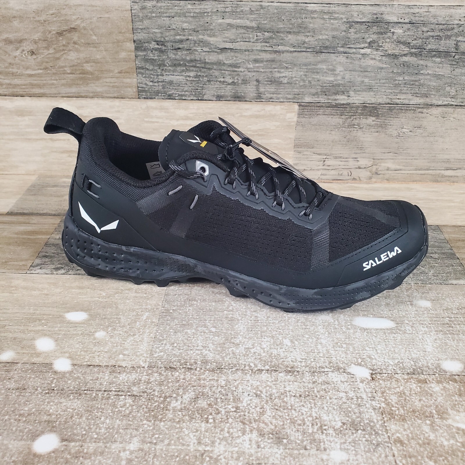 Salewa Pedroc Air Womens Shoes Sz 7 Black Hiking Sneakers Lightweight 