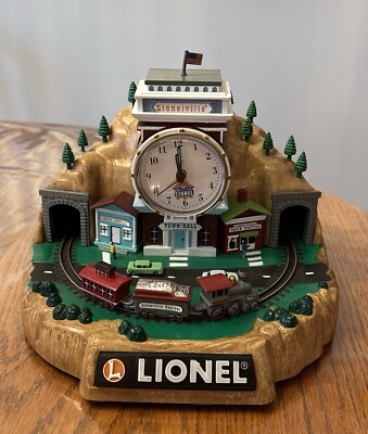 『レア』LIONEL TRAINS 100th ALARM CLOCK Lionel Trains 100th Anniversary Alarm Clock Railroad Sounds No