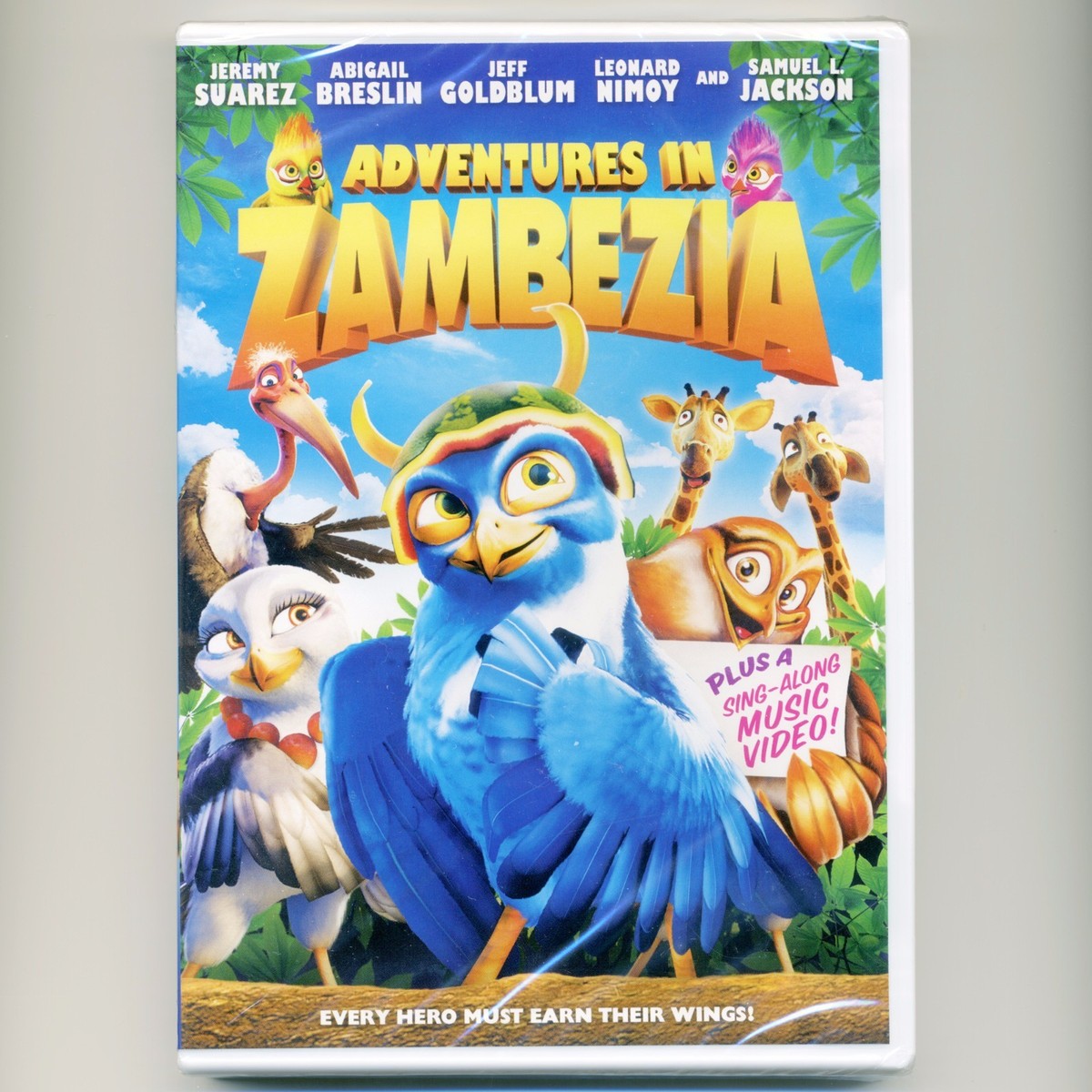 Adventures in Zambezia 2012 G animated family movie, new DVD