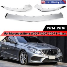 For Benz 2 Door Coupe C207 A207 E Class 14-16 Front Bumper Molding Lip Spoiler