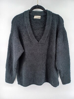 Urban Outfitters Sweater Womens X-Small Black V-Neck Pullover