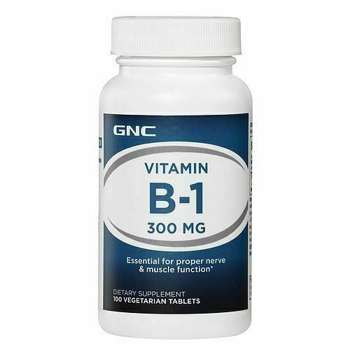 GNC Vitamin B1 300 MG 100 Vegetarian Tablets günstig kaufen eBay