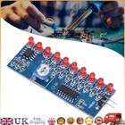 Nützliches NE555+CD4017 LED Licht Wasser Fließendes Selbermachen Kit Laufen LED Flow LED Licht *