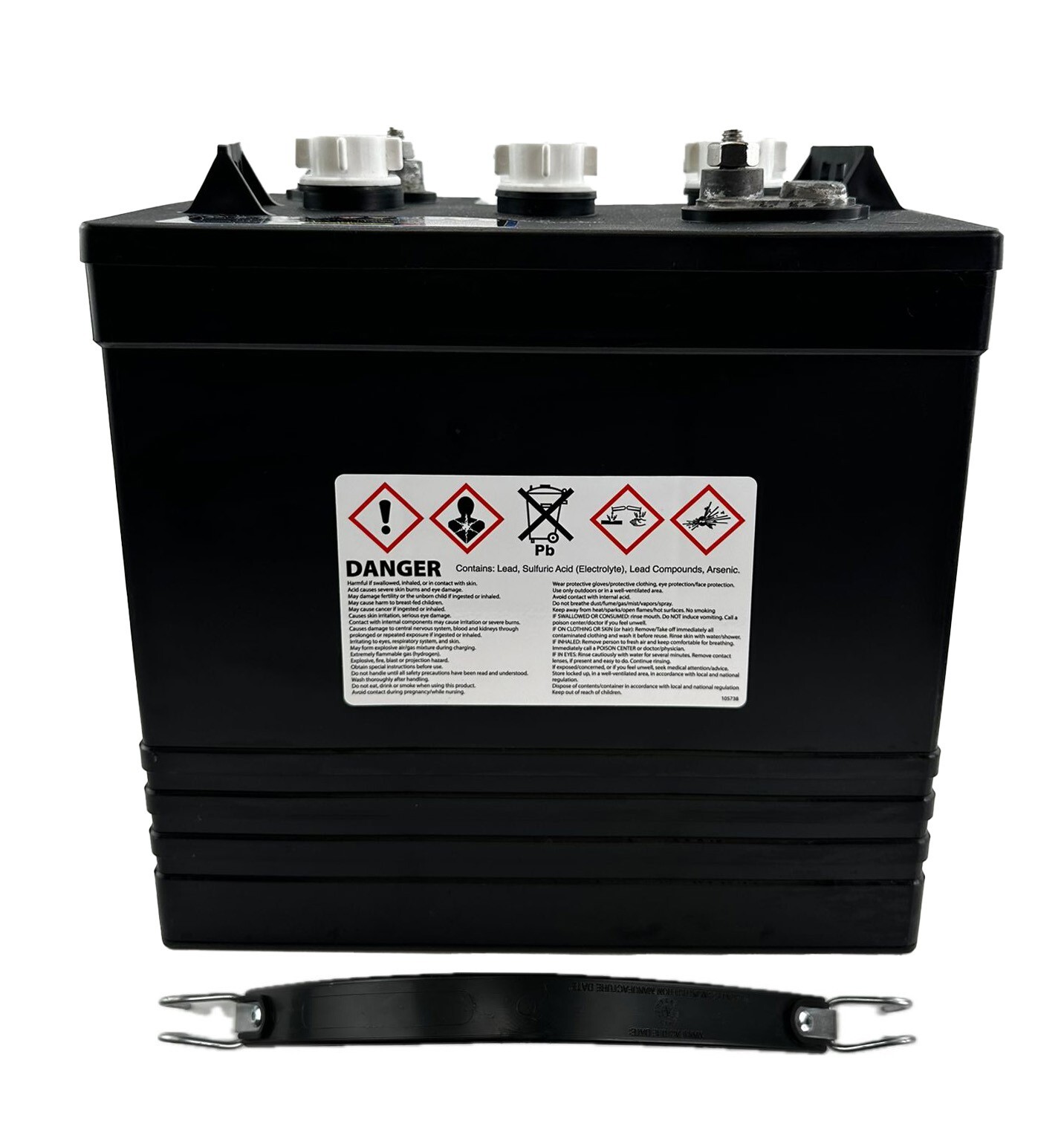 6 Pack Powertron 6V Volt Deep Cycle Golf Cart, Solar, Marine, RV, and Industri eBay