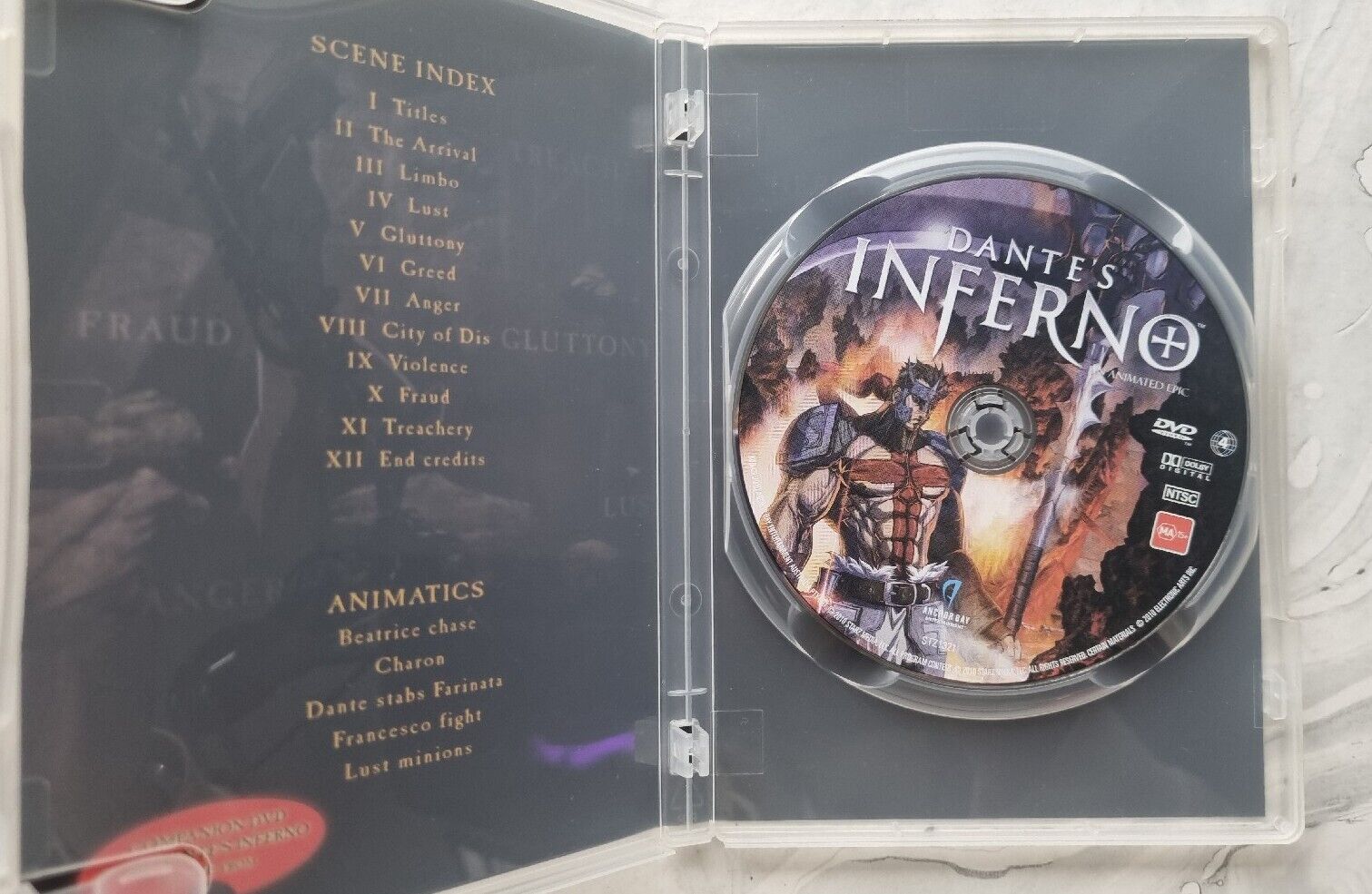 DVD O INFERNO DE DANTE