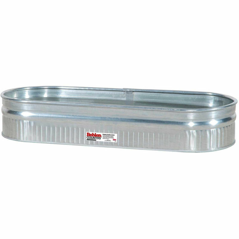 NEW! Behlen Country Steel Stock Tank Round End Approximately 70 Gallon