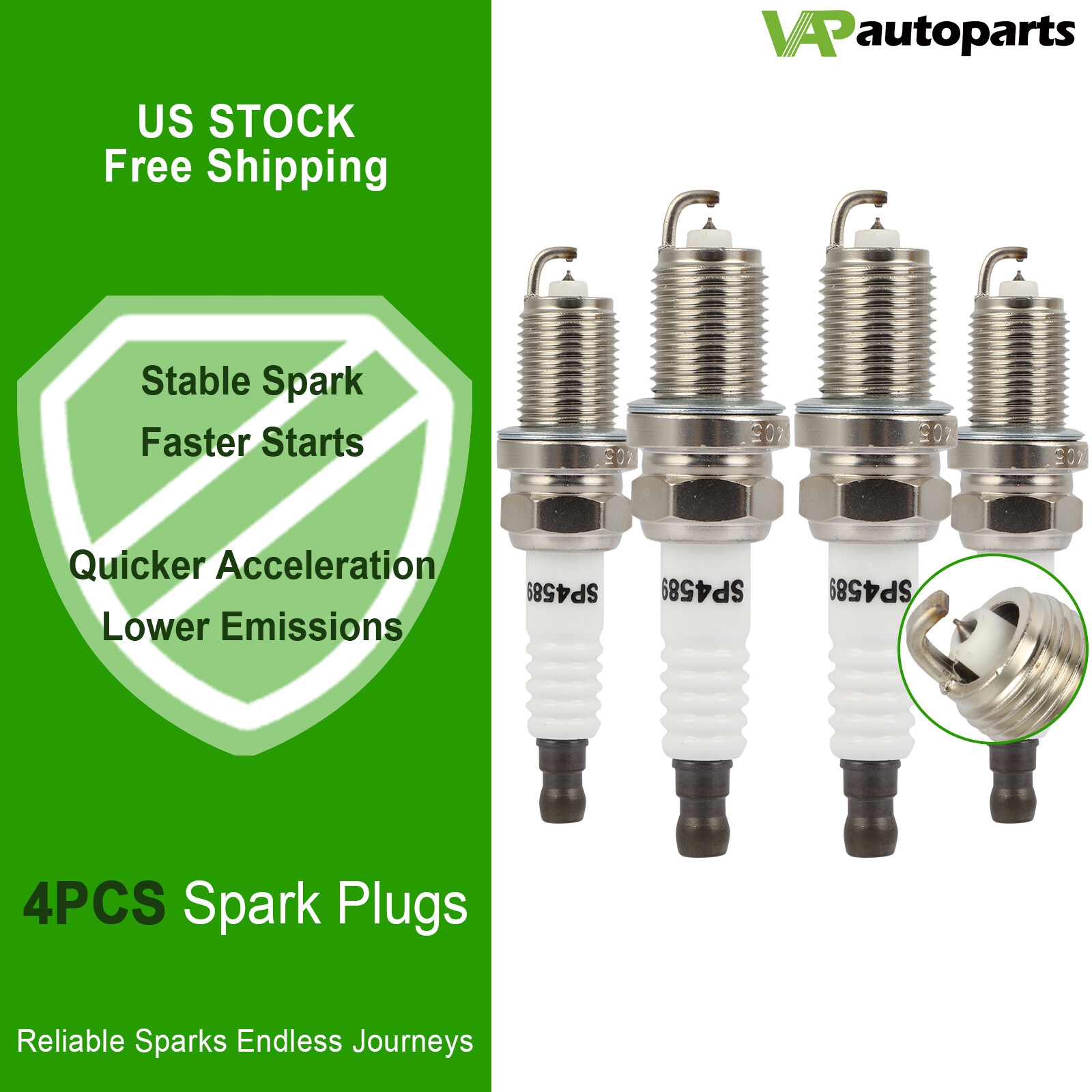 4x Iridium  Platinum Spark Plugs For Toyota Camry RAV4 Highlander Mazda Lexus