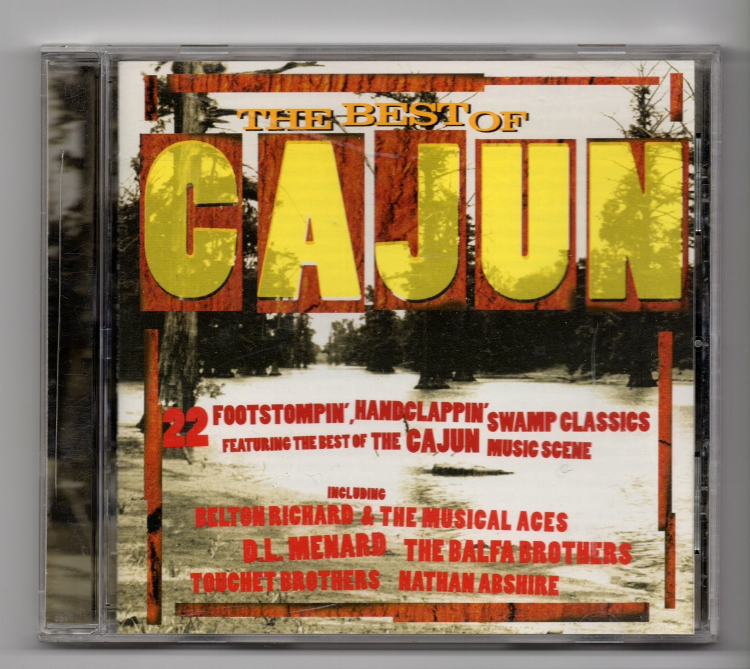 (JE328) The Best Of Cajun, 22 tracks various artists - 1998 CD