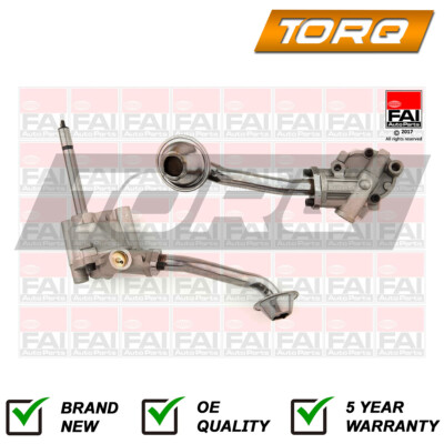 Engine Oil Pump Torq Fits Galaxy A4 80 Caddy Passat Sharan Polo 1.9 TDi