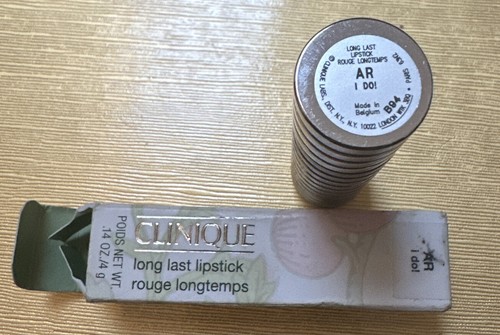 Clinique Discontinued Long Last Lipstick Shade AR I Do New Boxed - Picture 1 of 7