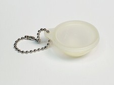 Wonderful Bowl Keychain Transparent Yellow Box TUPPERWARE RARE Miniature