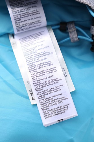 DECATHLON veste rembourrée garniture fausse vendu fourrure L gris