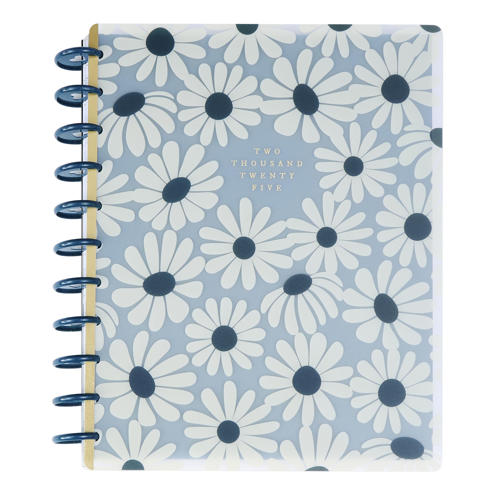 Happy Planner Disc-Bound 12-Month Planner Jan.–Dec. 2025 Daily Weekly and Mon...