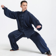 Kampfsport Kung Fu Wushu Kleidung Anzug Taiji Uniform Chinese Kleid Kostüm Neu