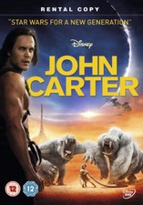 John Carter DVD (2012) Taylor Kitsch, Stanton (DIR) cert 12 Fast and FREE P & P