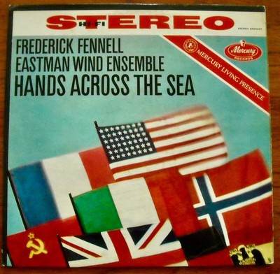 Hands Across The Sea-Frederick Fennell-Eastman Wind Ens.-Mercury SR 90207